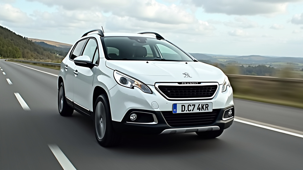 Peugeot 2008 2015 en essai routier sur route secondaire