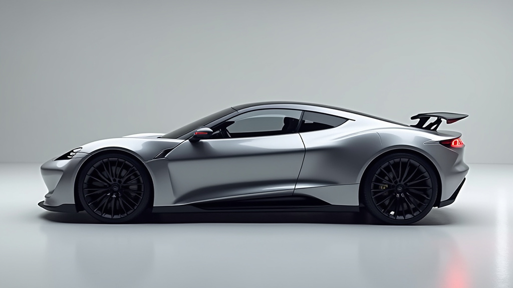 Prototype du futur modèle Fisker en phase de développement