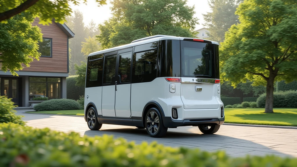 Voiture téléguidée électrique en action dans un jardin