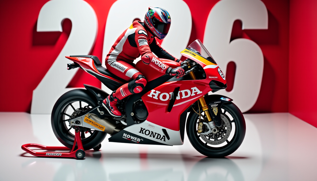 L’équipe Honda MotoGP en 2026 : pilotes et enjeux