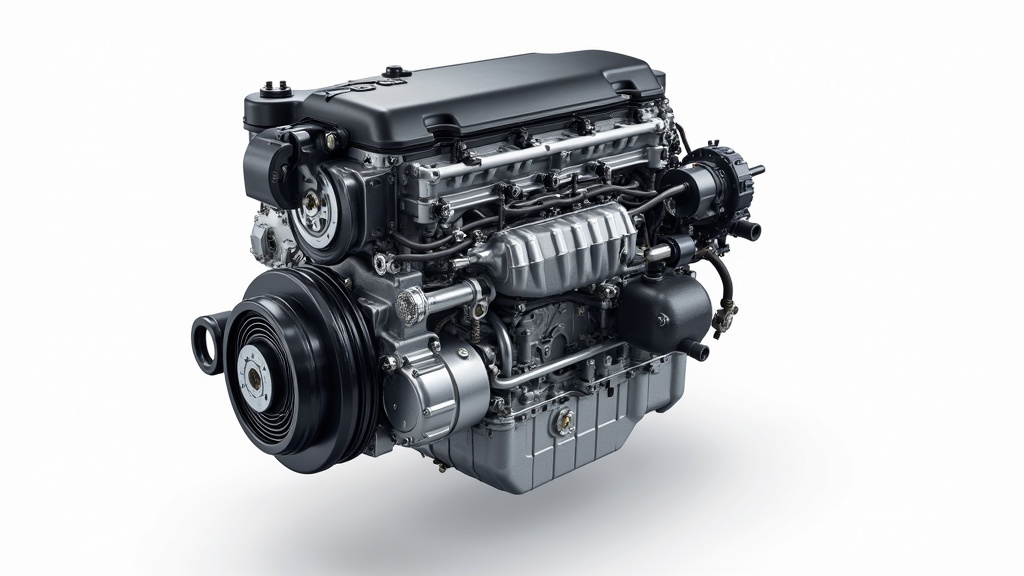 Moteur Peugeot 1.5 BlueHDi avec identification des composants sensibles