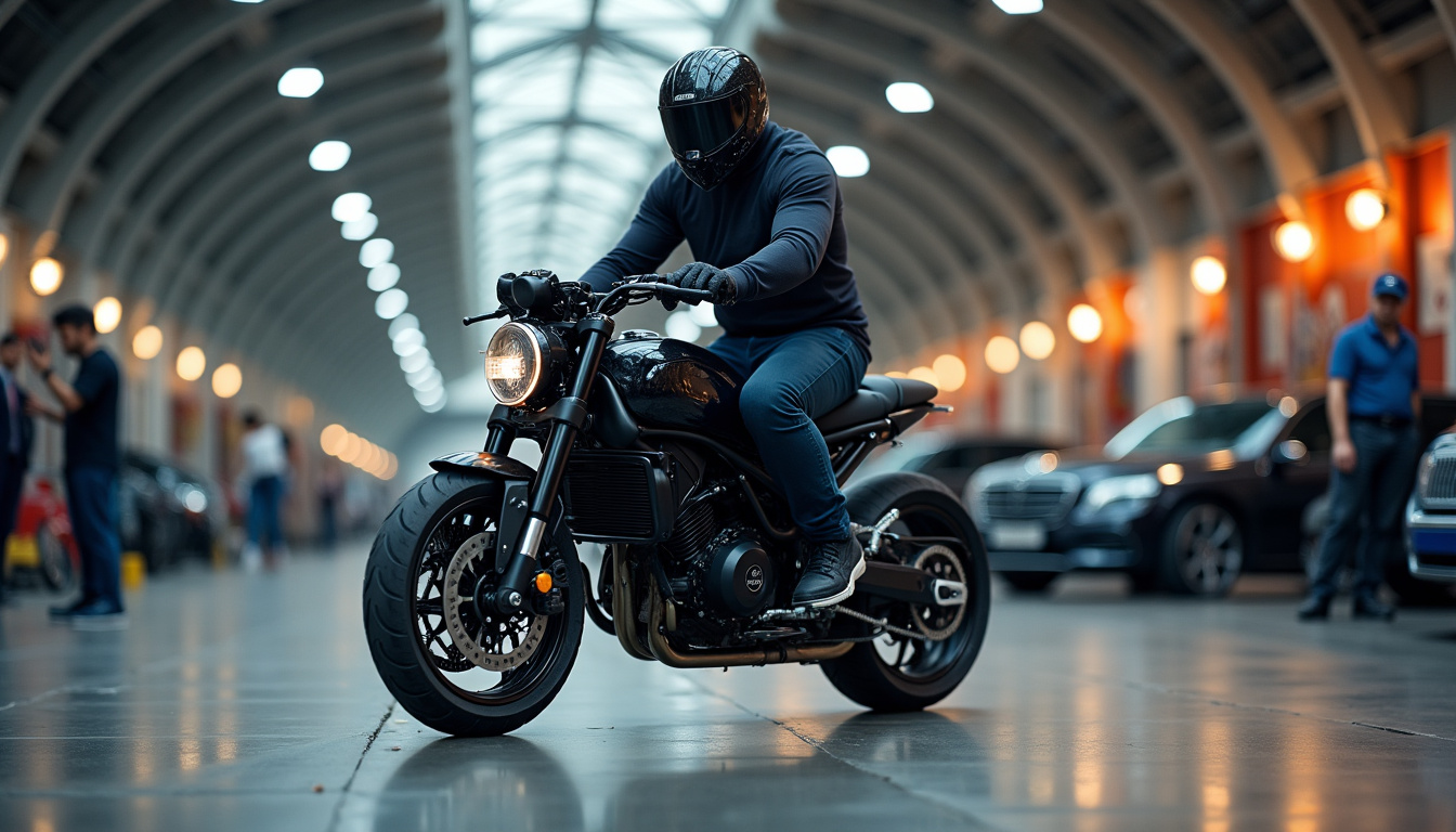 Béquille combinée en cours d