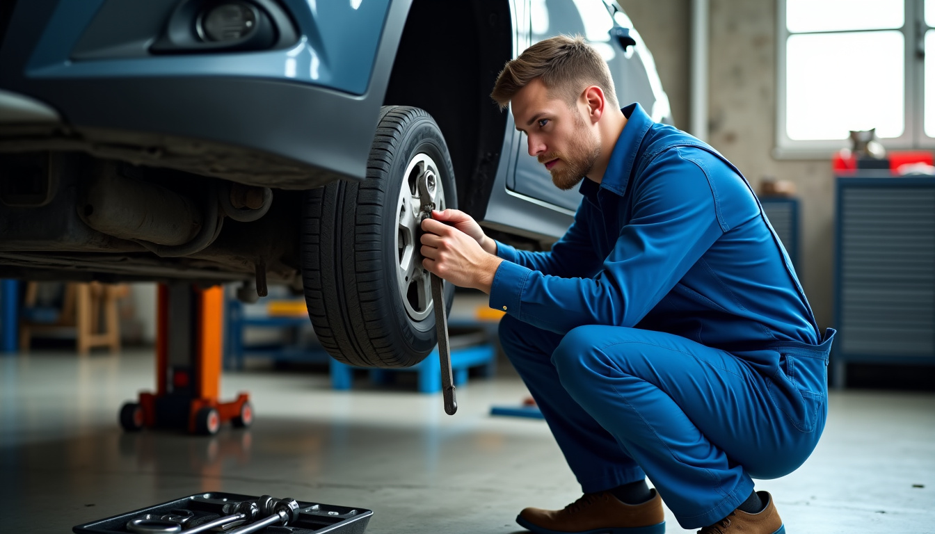 Mécanicien en train d