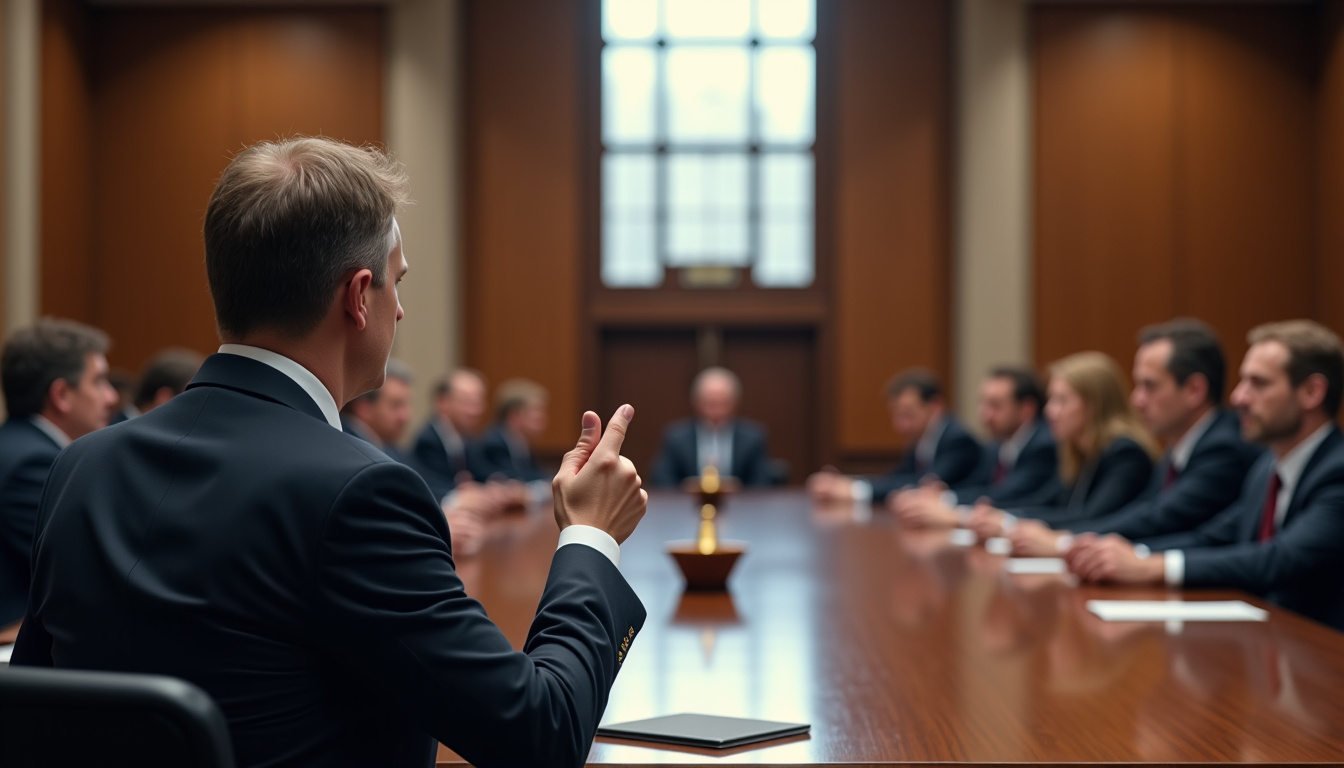 Séance du conseil de Grenoble-Alpes Métropole, avec Christophe Ferrari présidant les débats