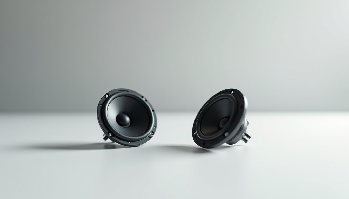 Comparaison entre enceintes coaxiales et kits séparés pour voiture