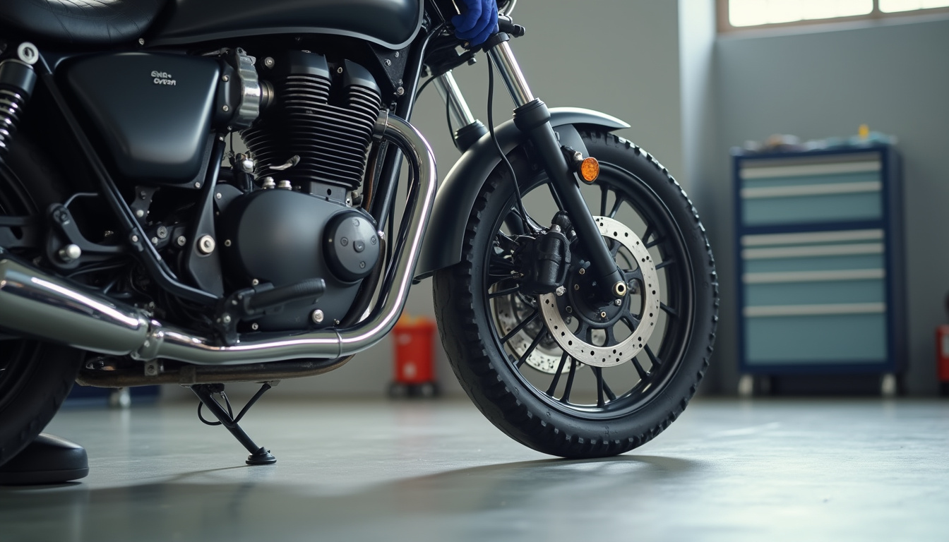 Inspecter une moto 125cc d