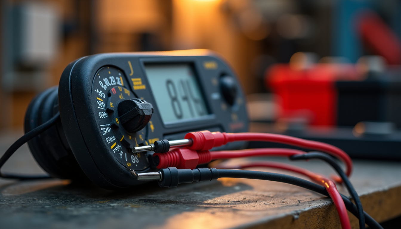 Utilisation d’un multimètre pour tester un démarreur