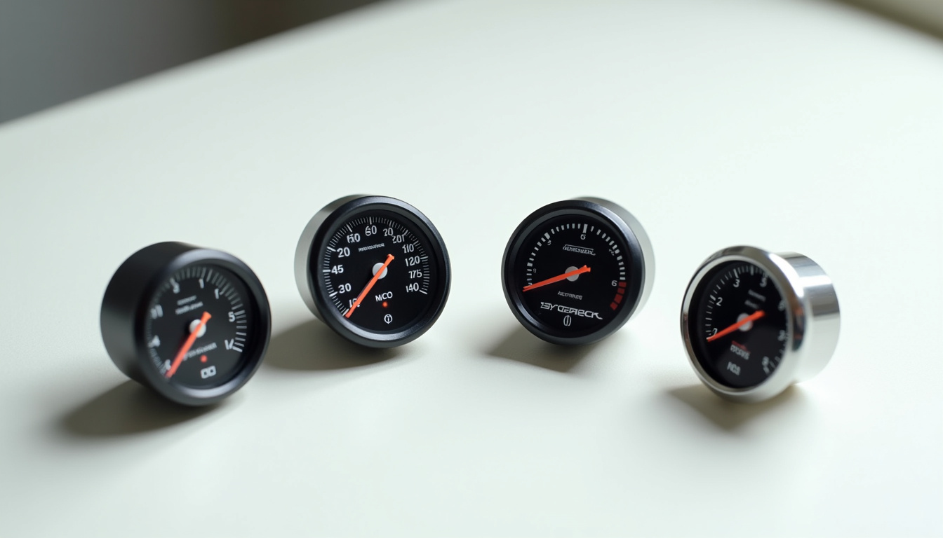 Comparaison visuelle des marques de compteurs moto: Koso, Motogadget, Daytona, Acewell