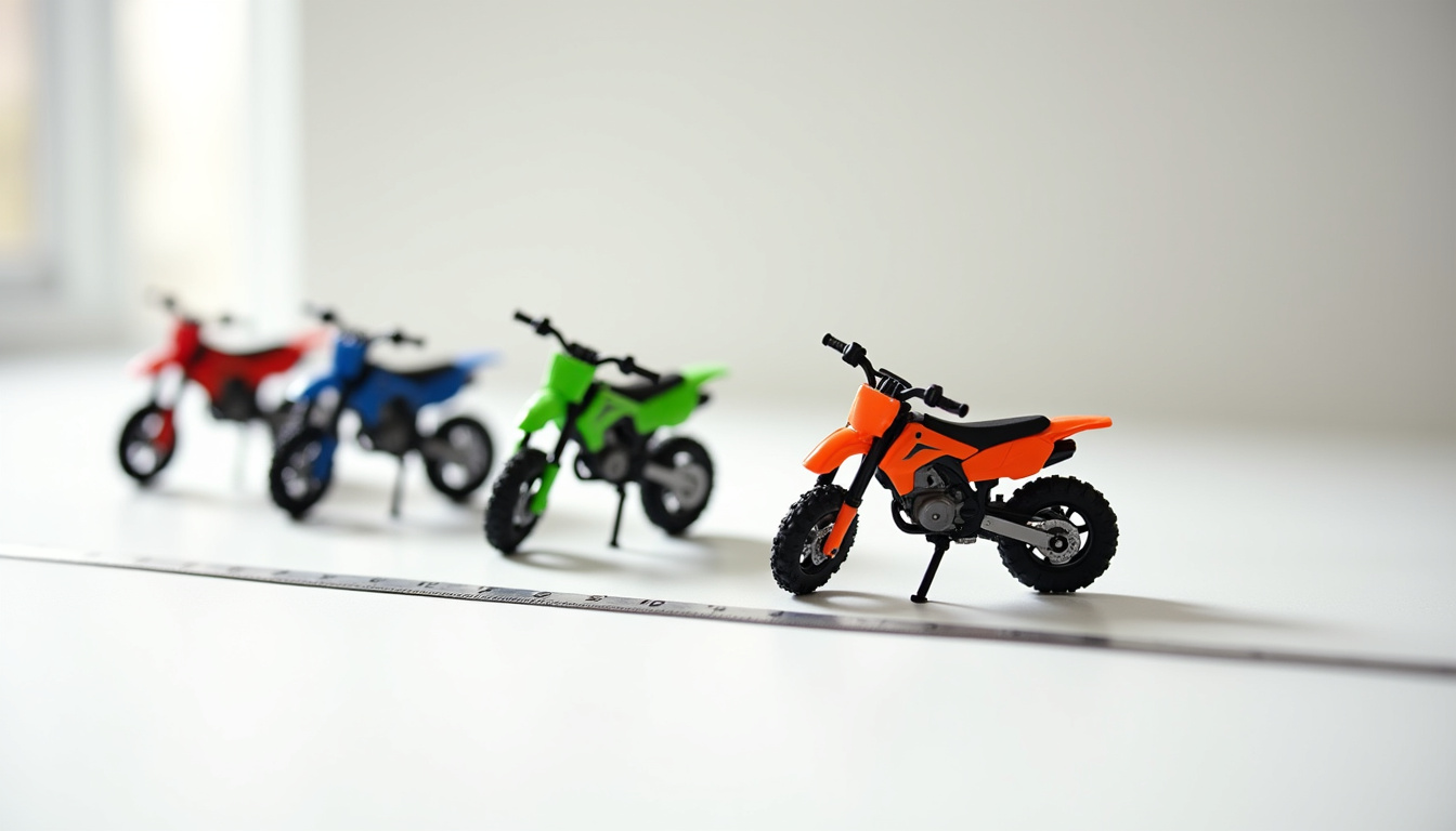 Tableau comparatif technique entre différentes motos 125cc en motocross