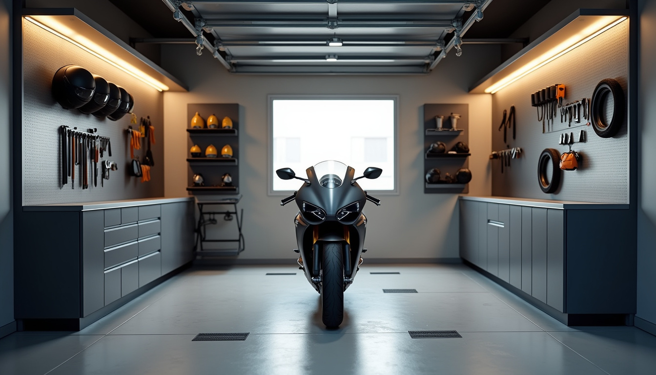 Bien ranger sa moto dans le garage en 2026, c’est possible
