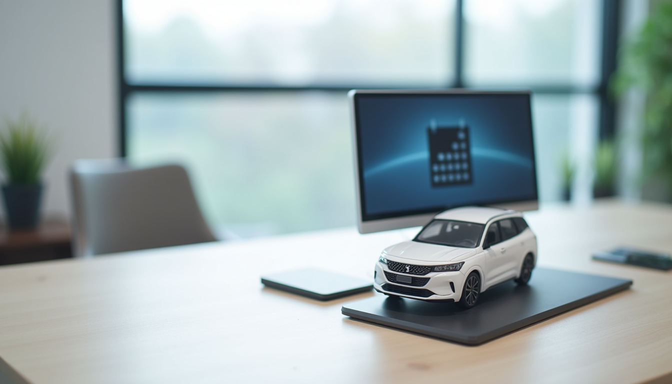 Interface web du concessionnaire Peugeot Saint-Étienne pour la prise de rendez-vous en ligne