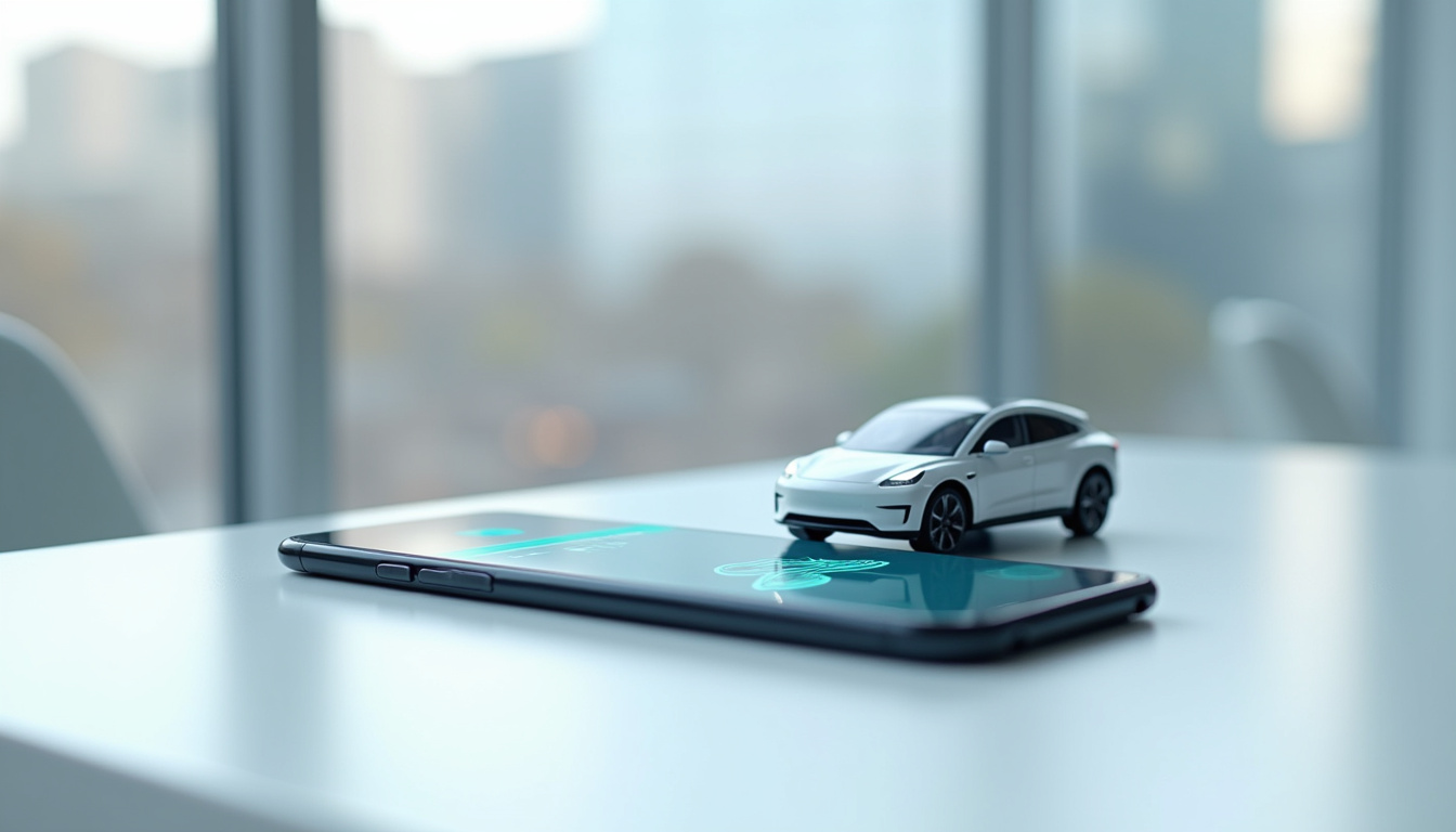Application mobile Virtuo permettant de déverrouiller une voiture sans passer par le comptoir