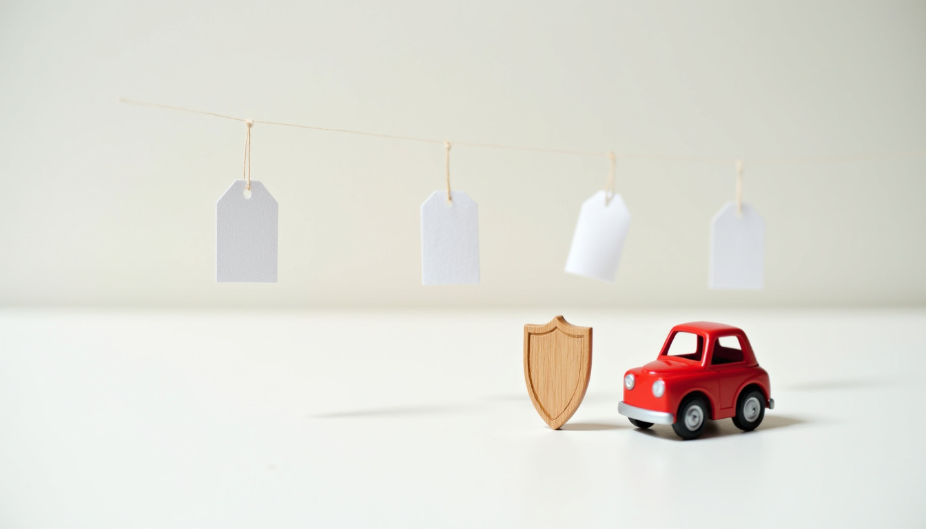 Infographie expliquant les tarifs et franchises d'une assurance auto MACIF