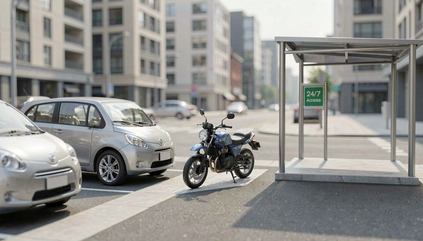 Où garer votre moto en ville en 2026 ?